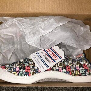 Skechers BOBS  Beach Bingo - Rovers Rally Memory Foam 8 1/2